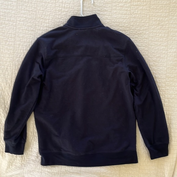 Tommy Bahama navy size 14-16 1/4 zip top in excellent condition. - Picture 2 of 4